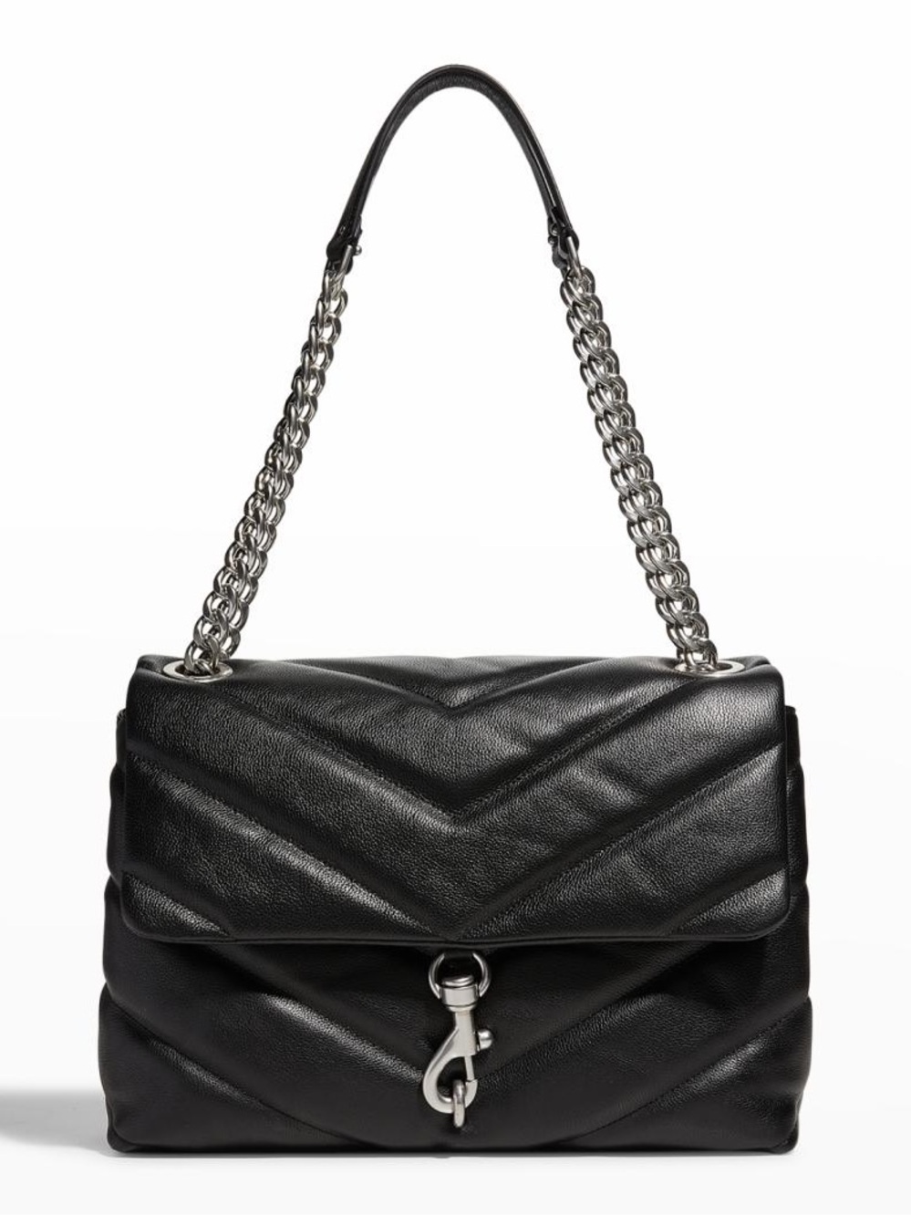 Rebecca Minkoff Edie Maxi Quilted Leather Shoulder Bag